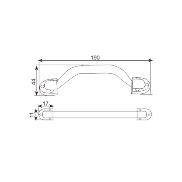 Fayshing Plastic Gift Box Handle FS-2020 - Image 2