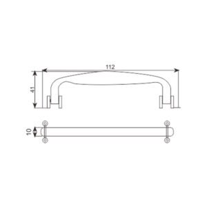 Plastic gift box with handle from factory outlet
