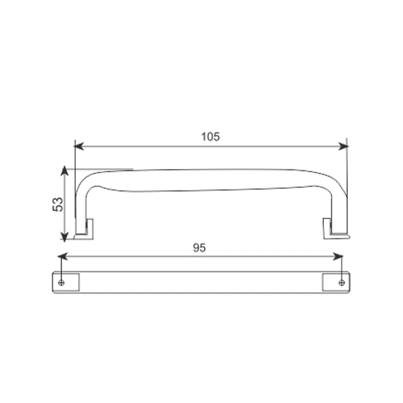 Large plastic handle fishing net FS-2024