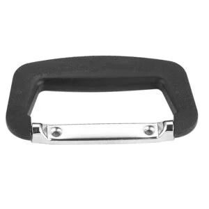 Chrome swivel handle for a 142 x 70mm briefcase