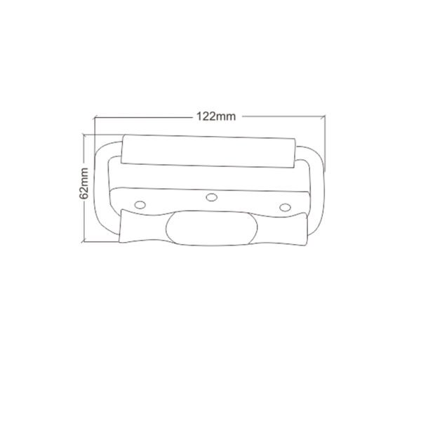 Fayshing Flight Case Handle with Spring FS-2049 - Imagen 2