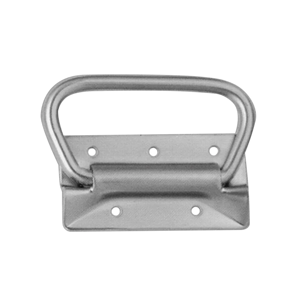 Fayshing Caja de madera de metal esmerilado mango con 5 agujeros FS-2055 1 Caja de madera asa metálica esmerilada con 5 agujeros FS-2055