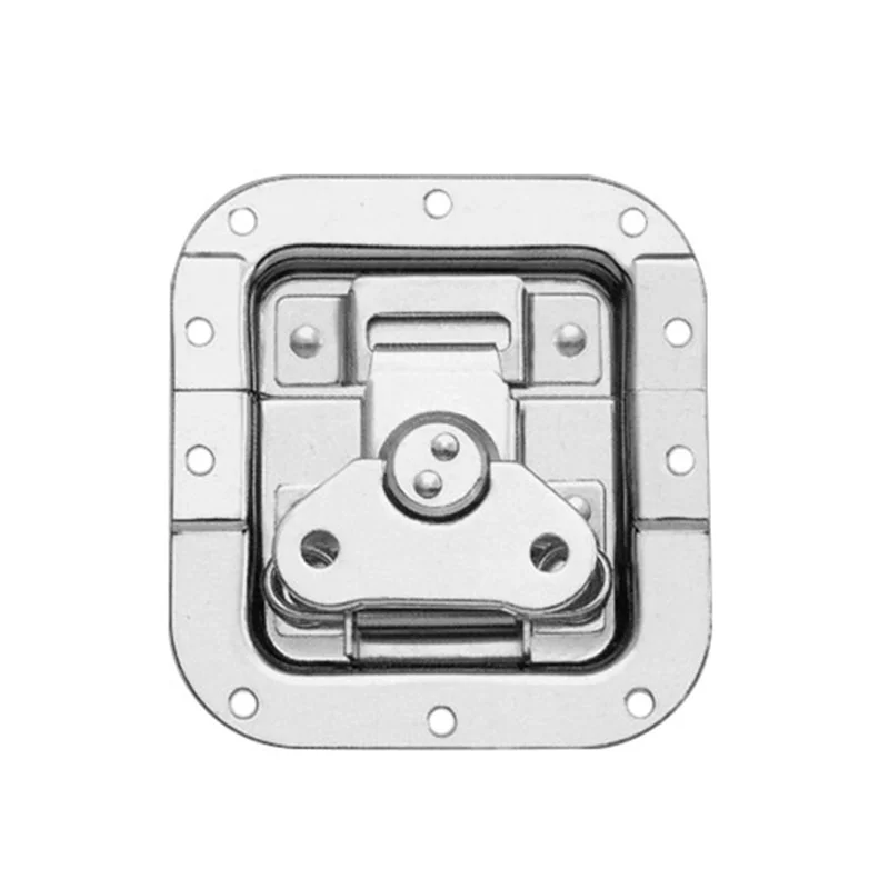 112x105mm pestillo de mariposa giratorio empotrado mediano en plato desplazado