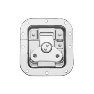 Fecho de torção tipo borboleta com mola média e anel de cadeado