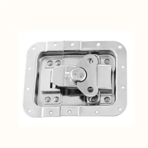 Grand loquet papillon encastré dans un plat décalé