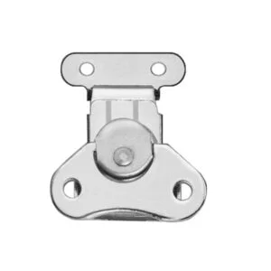 Pequeño pestillo giratorio de acero inoxidable con montaje visto