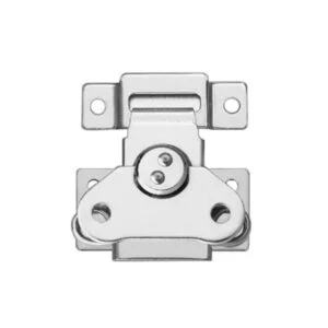 Pestillo de mariposa giratorio de montaje en superficie con muelle medio y cierre