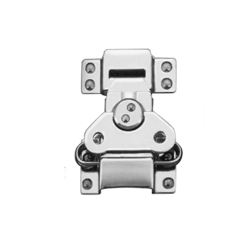 Federbelasteter, oberflächenmontierbarer Drehriegel mit Sperrklinke