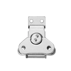 Trinco de mala de voo com fecho de segurança numa mala