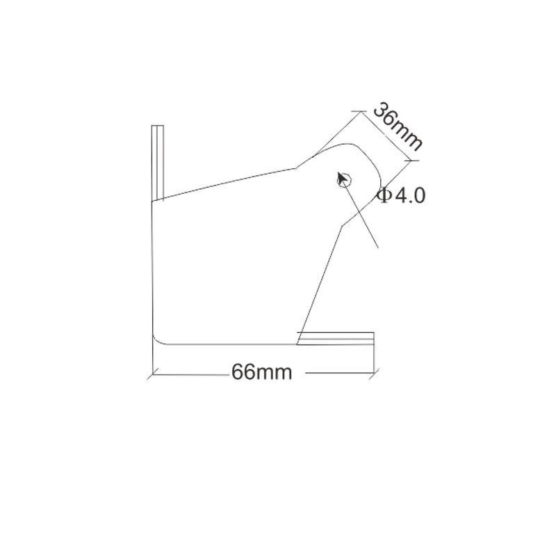 Banco de pesca de canto plano com três pernas FS3119