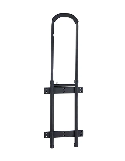 Pull out handle on a flight case