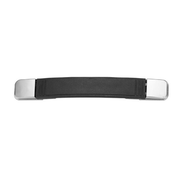 Black Luggage Handle Strap​ With Silver Steel End Cap FS-2106