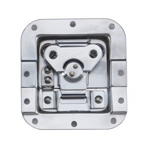 Medium Recessed Butterfly Twist Latch with Padlock Ring (FS-1109)