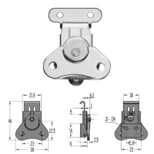 FS1121 Surface Mount Twist Latches
