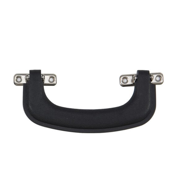 160mm Black Briefcase Swivel Handle with Chrome Fittings FS-2085