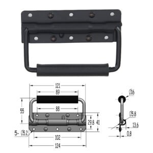 6mm Surface Mount Hnalde Without Spring FS-2113 Size