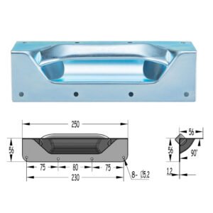 250mm Large Corner Handle FS2123 Size