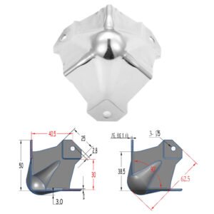 FS3125 Ball Corner Medium Three-leg with Offset 30mm Size