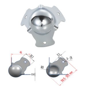 3 отверстия Малый шар угловой FS-3129 Размер