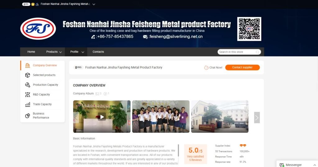 Foshan Nanhai Jinsha Fayshing Metal Product Factory