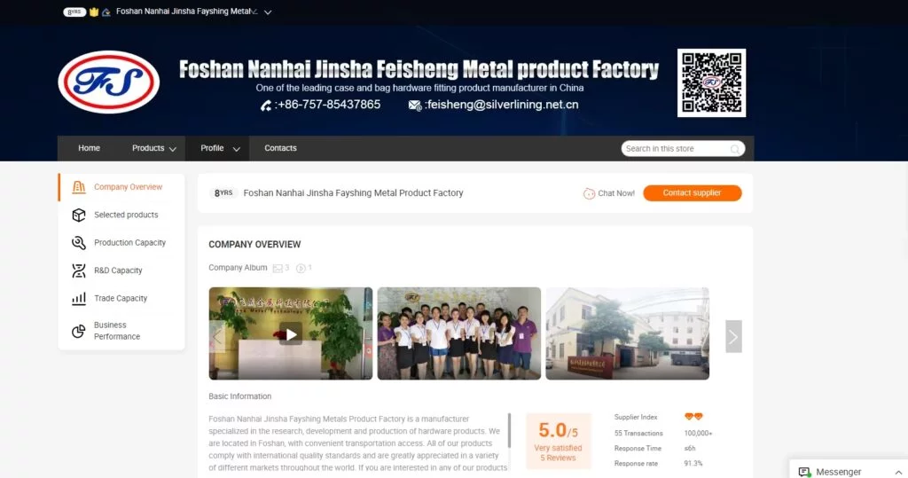 2024 mejor fabricante de cerradura de caja de vuelo en China 6 Fábrica de productos metálicos Foshan Nanhai Jinsha Fayshing