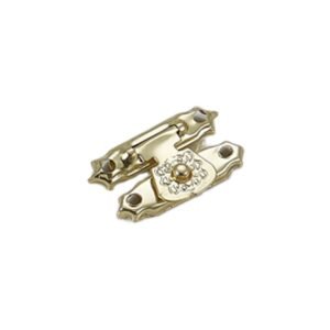 Boîte à Bijoux Gold Latch Clasp Toggle Hasp Gift Box Hardware FS1174