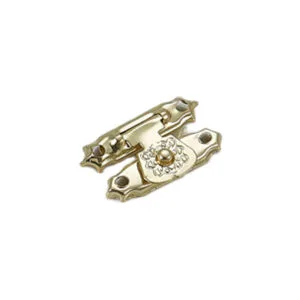 Boîte à Bijoux Gold Latch Clasp Toggle Hasp Gift Box Hardware FS1174