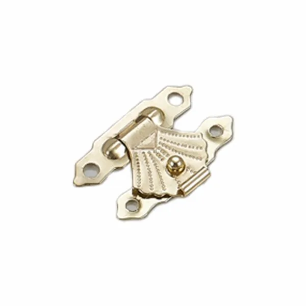 Jewelry Box Case Latches Hasp Catch Lock Gold Tone FS1093