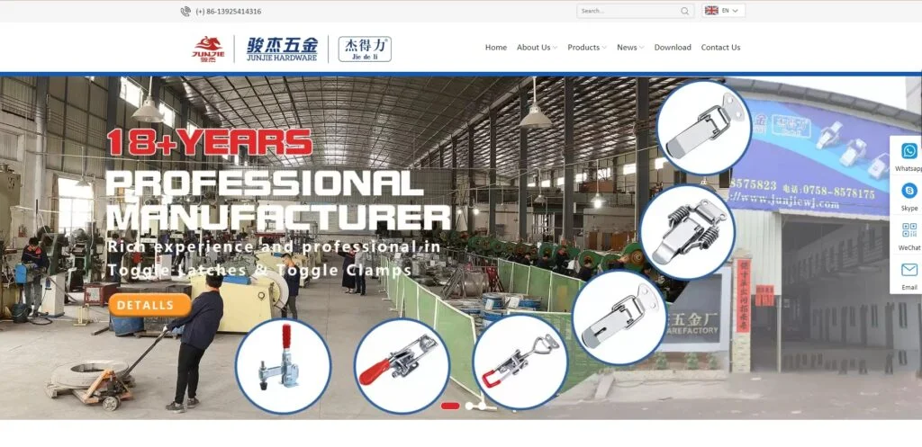 2024 Best Flight Case Lock Manufacturer in China 3 Jiedelihasp